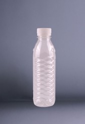 ขวด PET 300 CC กลมมีเส้น